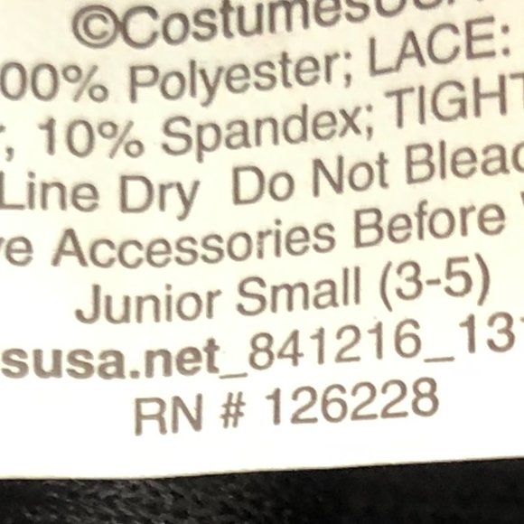 Midnight Vamp Costume Dress - Picture 15 of 15